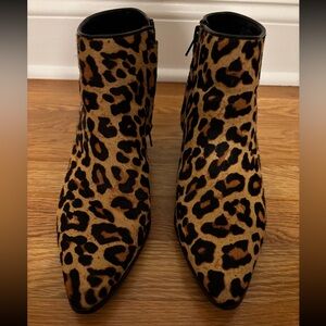 Bleecker & Bond animal print leopard boot in size 8.5